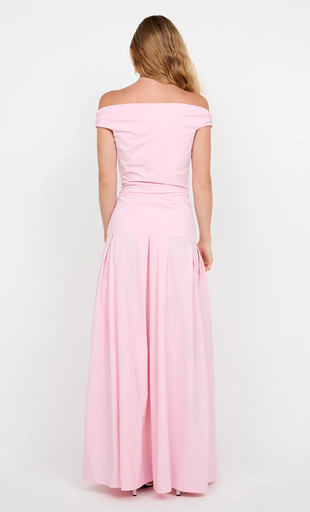 APOLLINE MAXI DRESS - POWDER PINK - Image 5