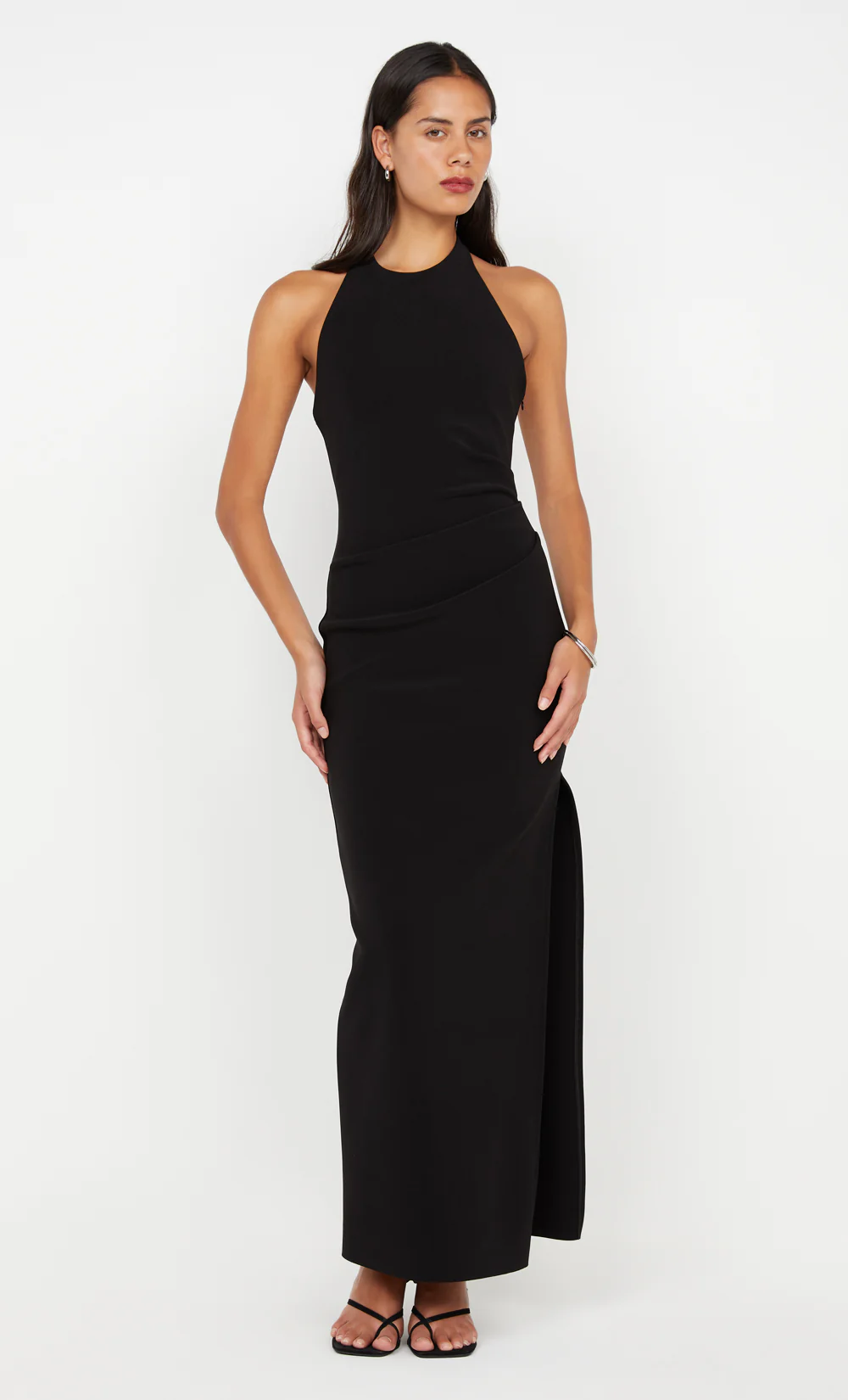 ASTA MAXI DRESS - BLACK - Image 6