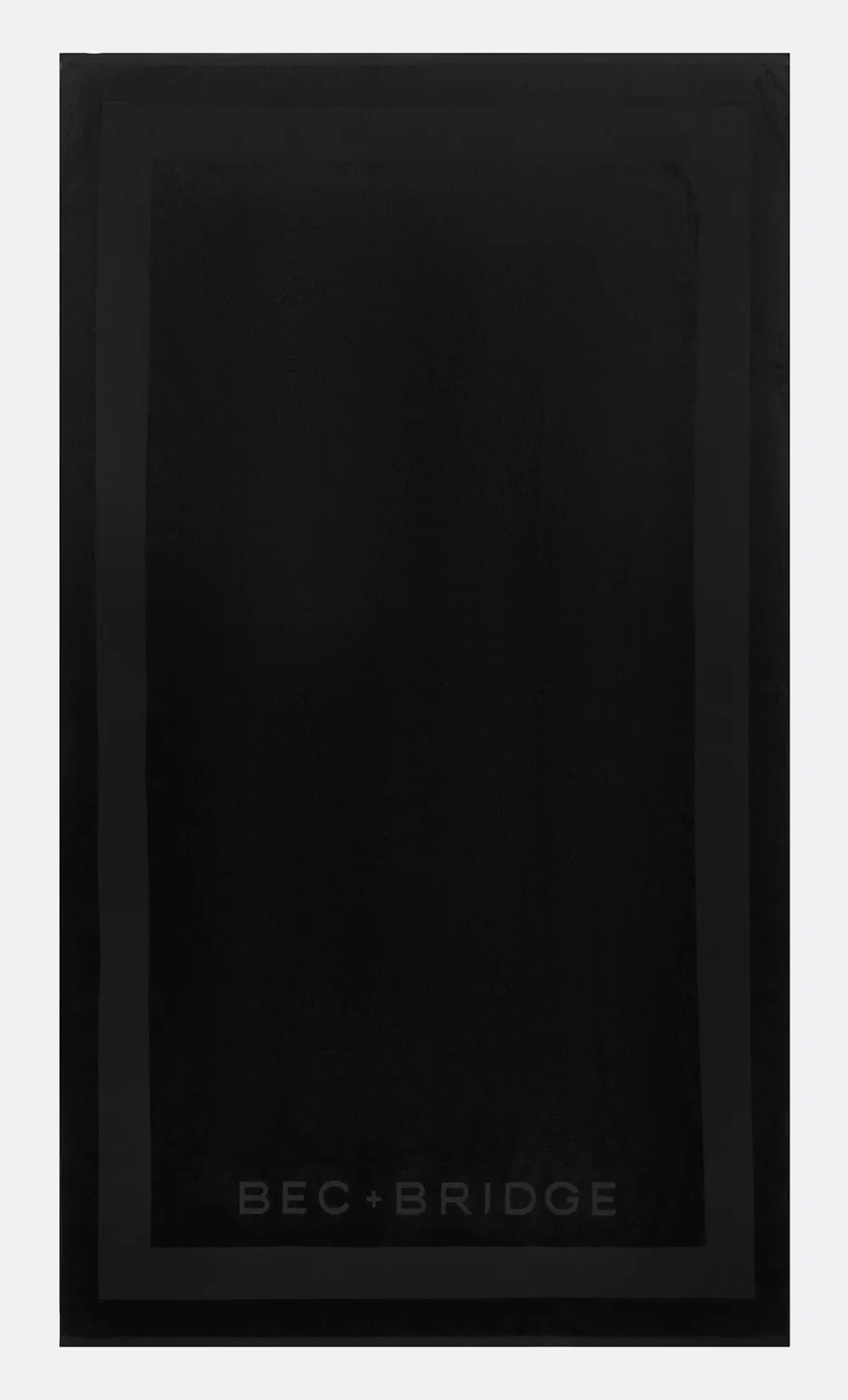 B+B TOWEL - BLACK - Image 3