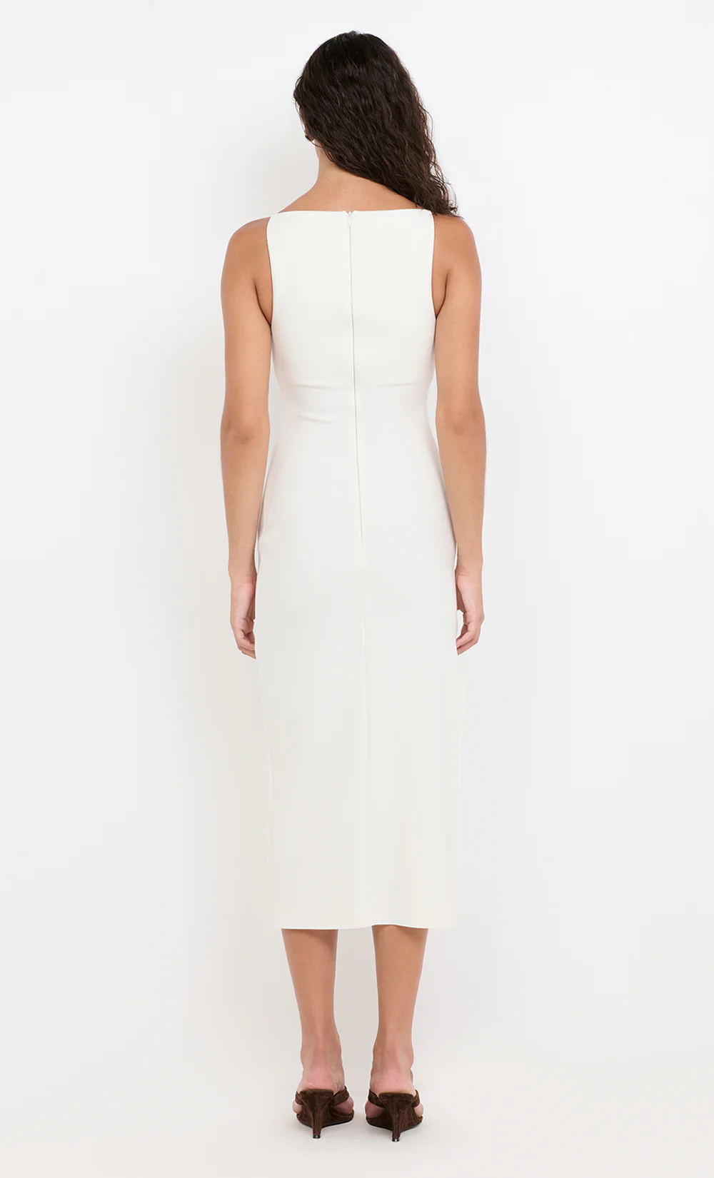 BE MINE TUCK DRESS - IVORY - Image 4