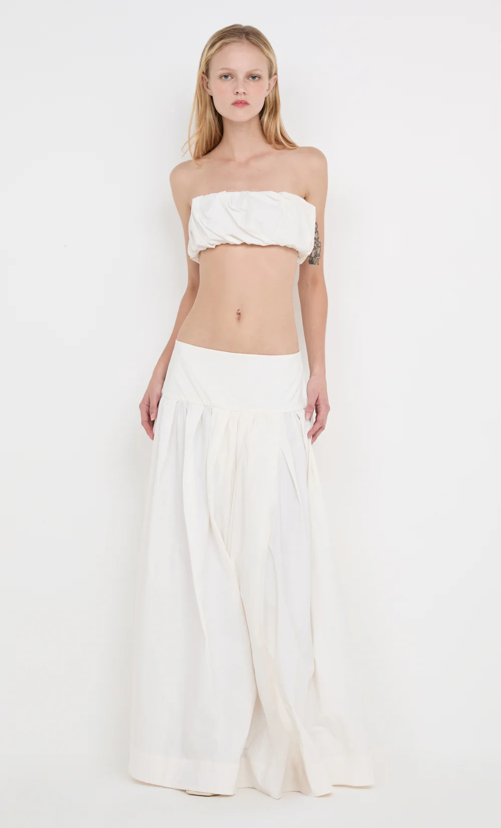 DANTE MAXI SKIRT - IVORY - Image 5