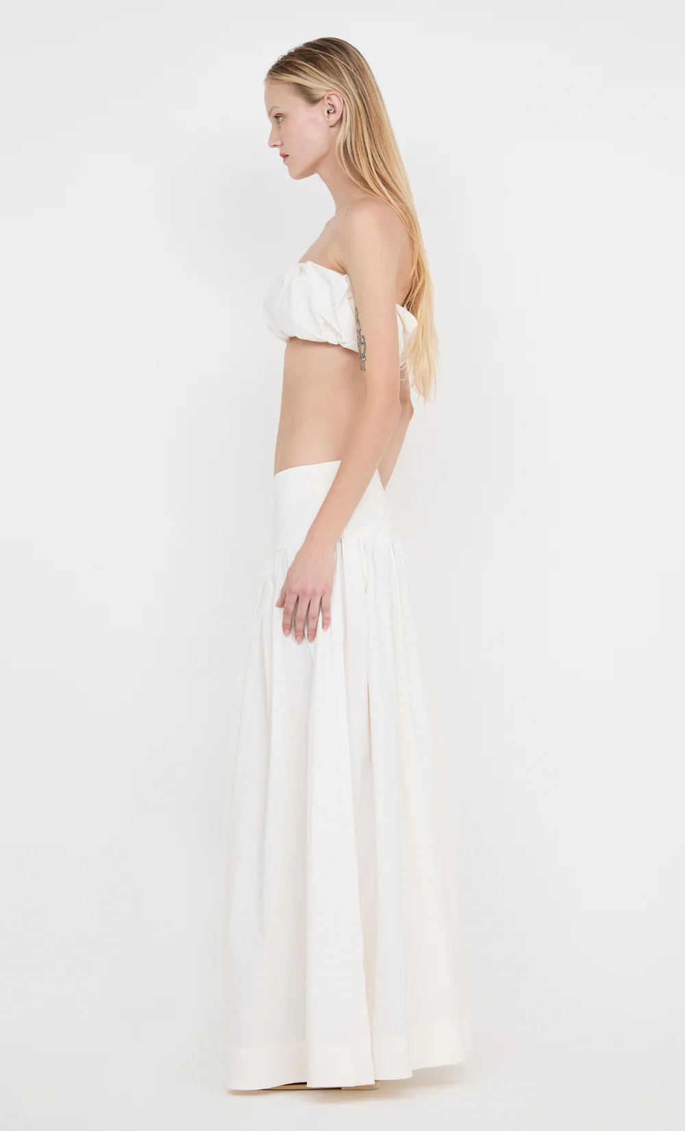 DANTE MAXI SKIRT - IVORY - Image 7