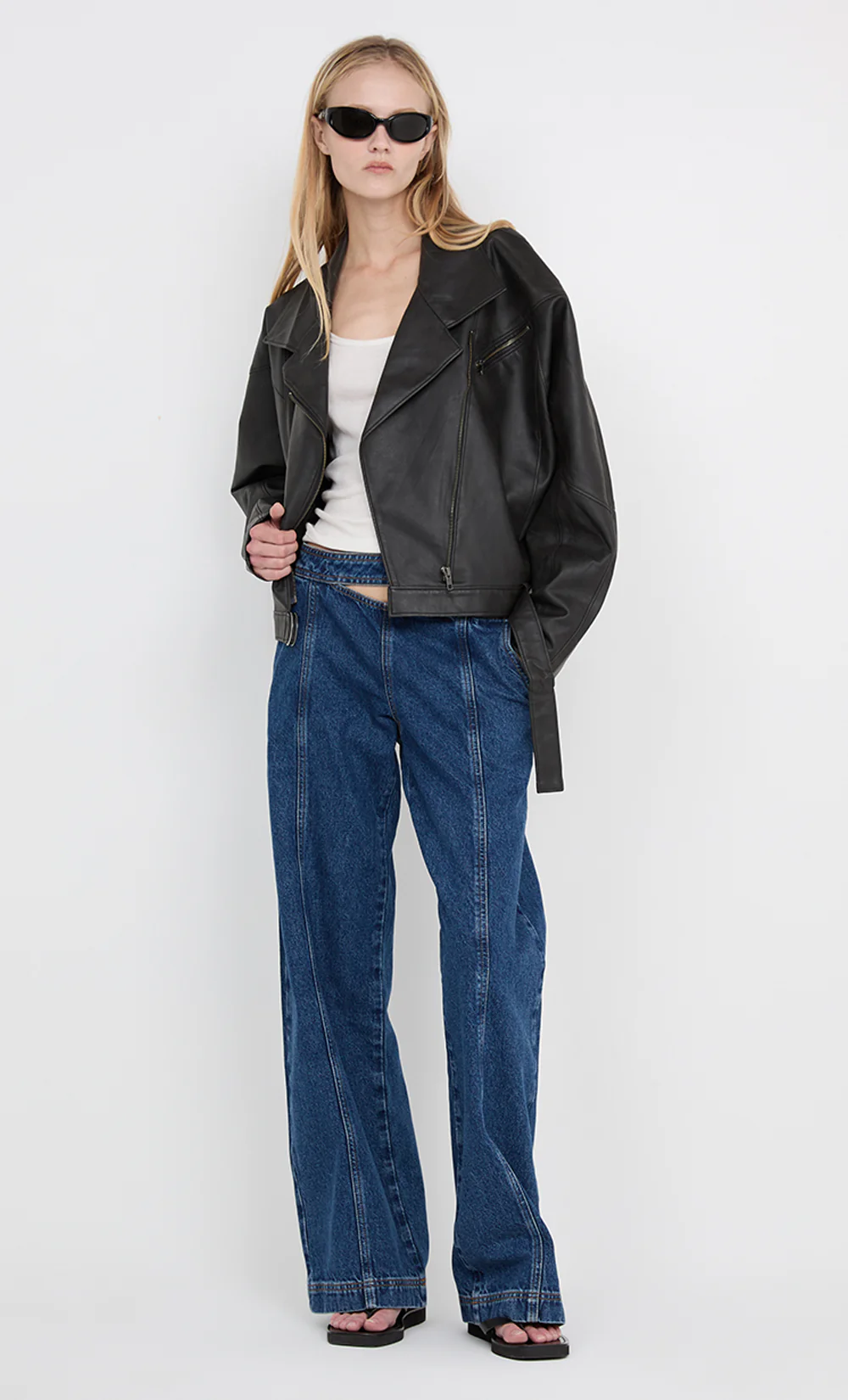 DAVIE BOMBER - WASHED BLACK - Image 3