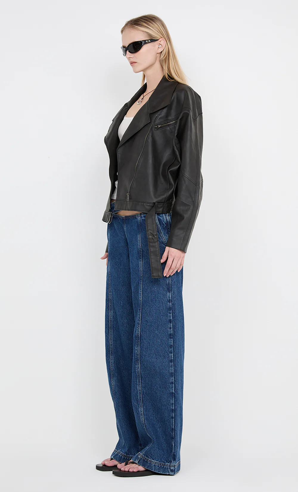 DAVIE BOMBER - WASHED BLACK - Image 6