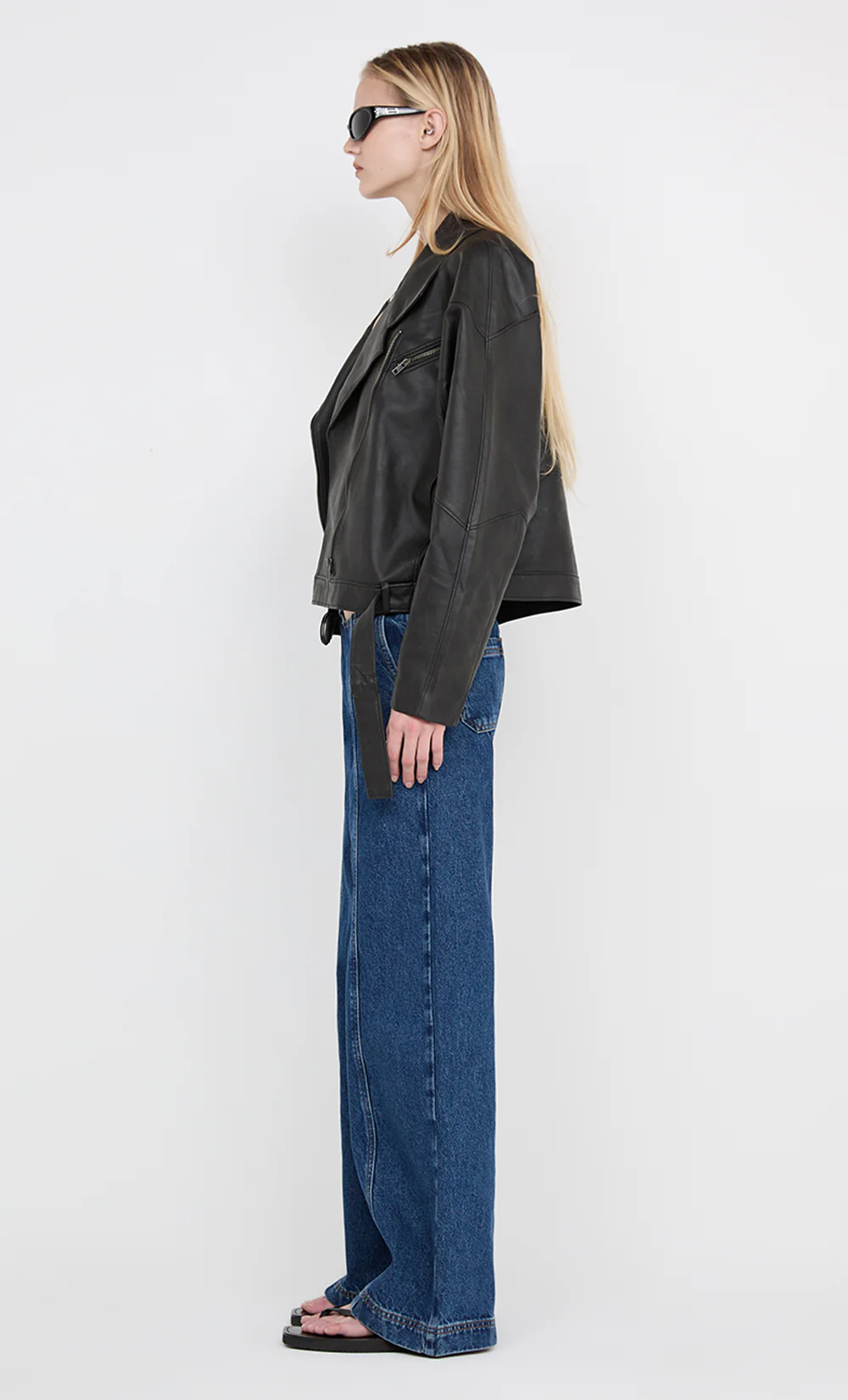 DAVIE BOMBER - WASHED BLACK - Image 7