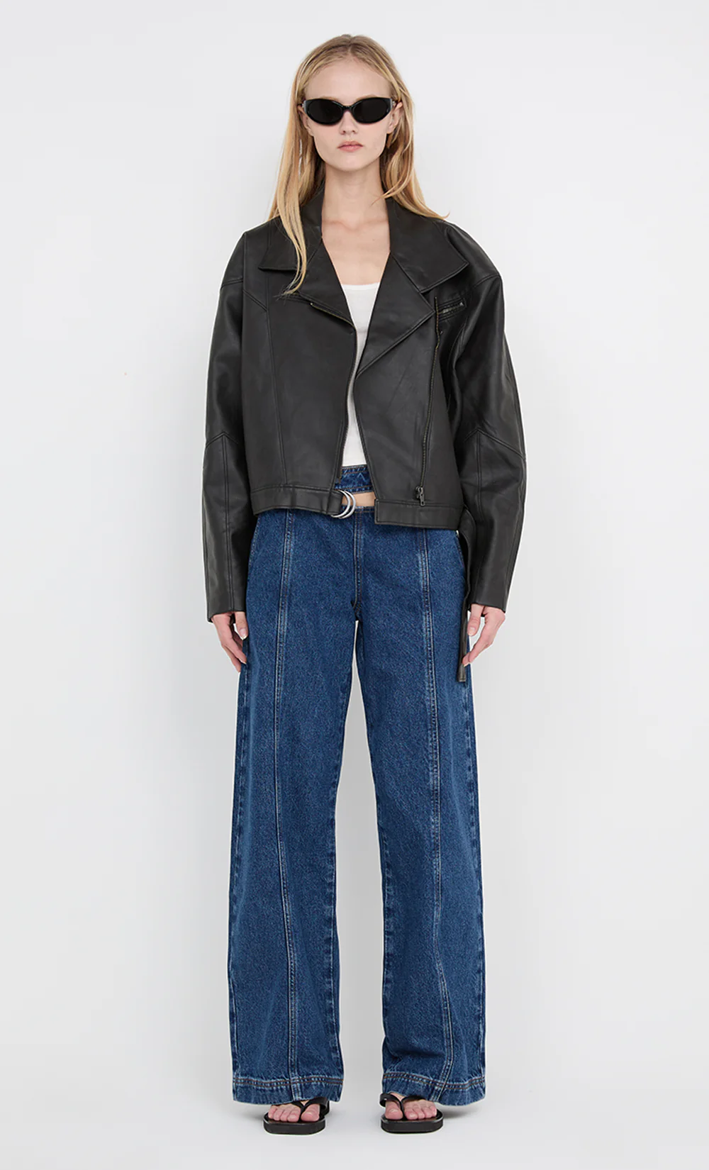 DAVIE BOMBER - WASHED BLACK - Image 9