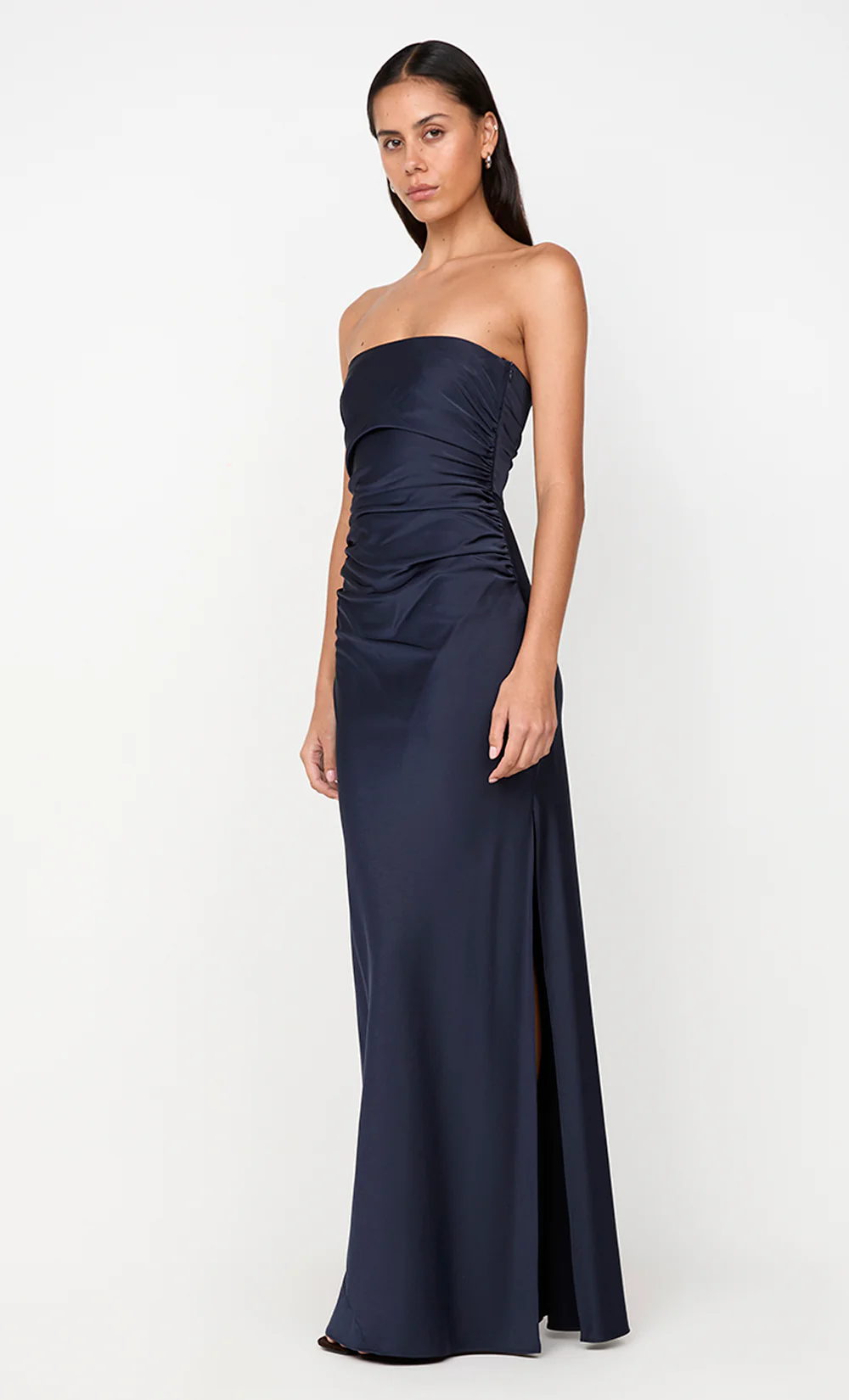 ETERNITY STRAPLESS MAXI DRESS - INK - Image 4