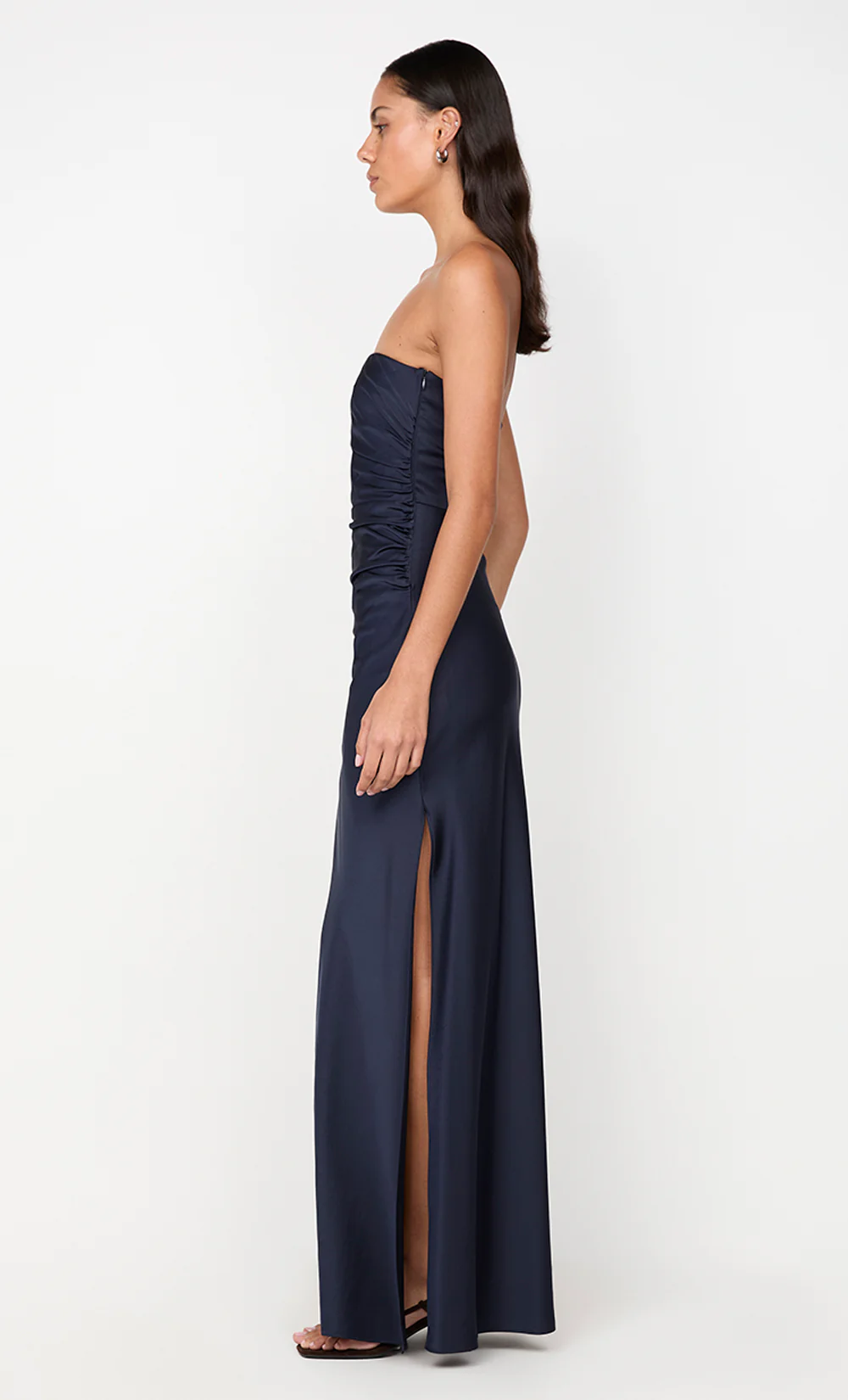 ETERNITY STRAPLESS MAXI DRESS - INK - Image 5