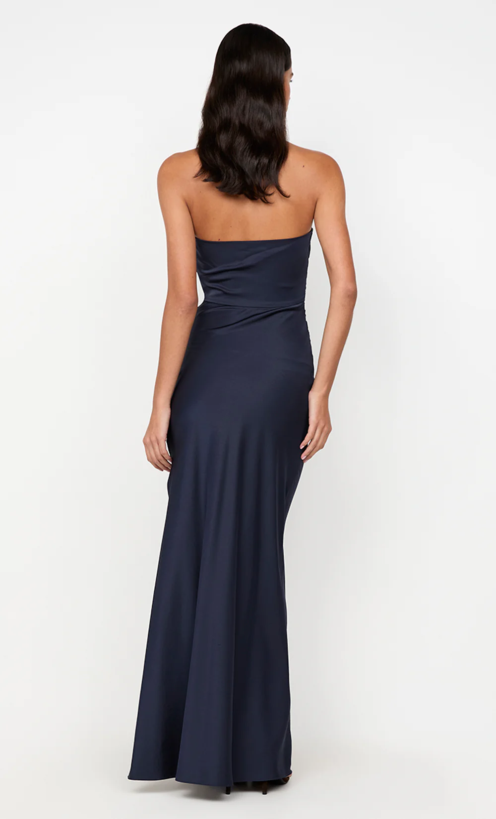 ETERNITY STRAPLESS MAXI DRESS - INK - Image 6
