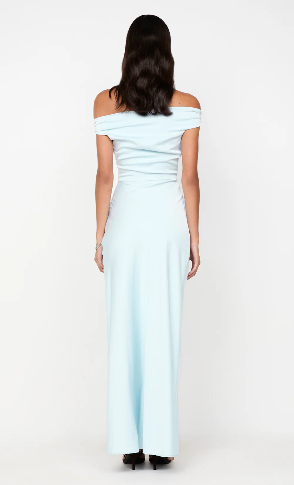 ETERNITY OFF SHOULDER MAXI - ARCTIC BLUE - Image 3