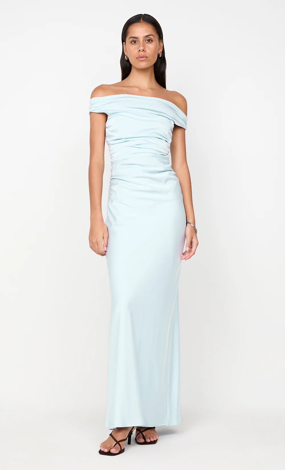 ETERNITY OFF SHOULDER MAXI - ARCTIC BLUE - Image 4