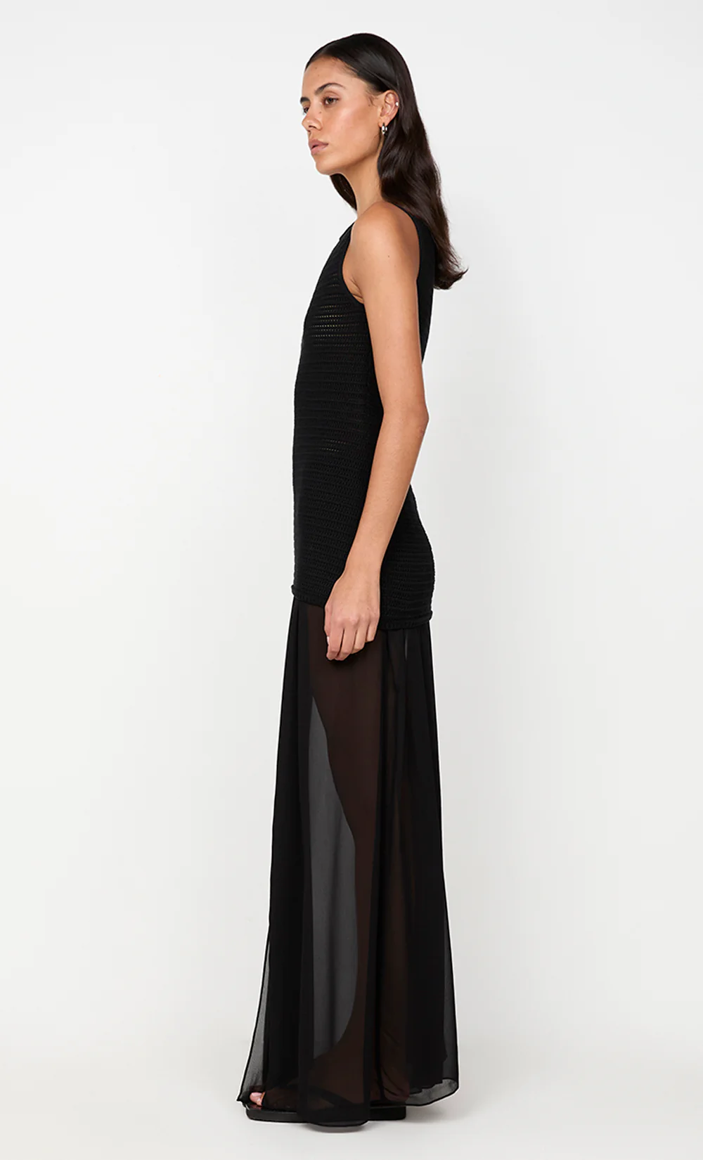 FILIPPA MAXI SKIRT - BLACK - Image 5
