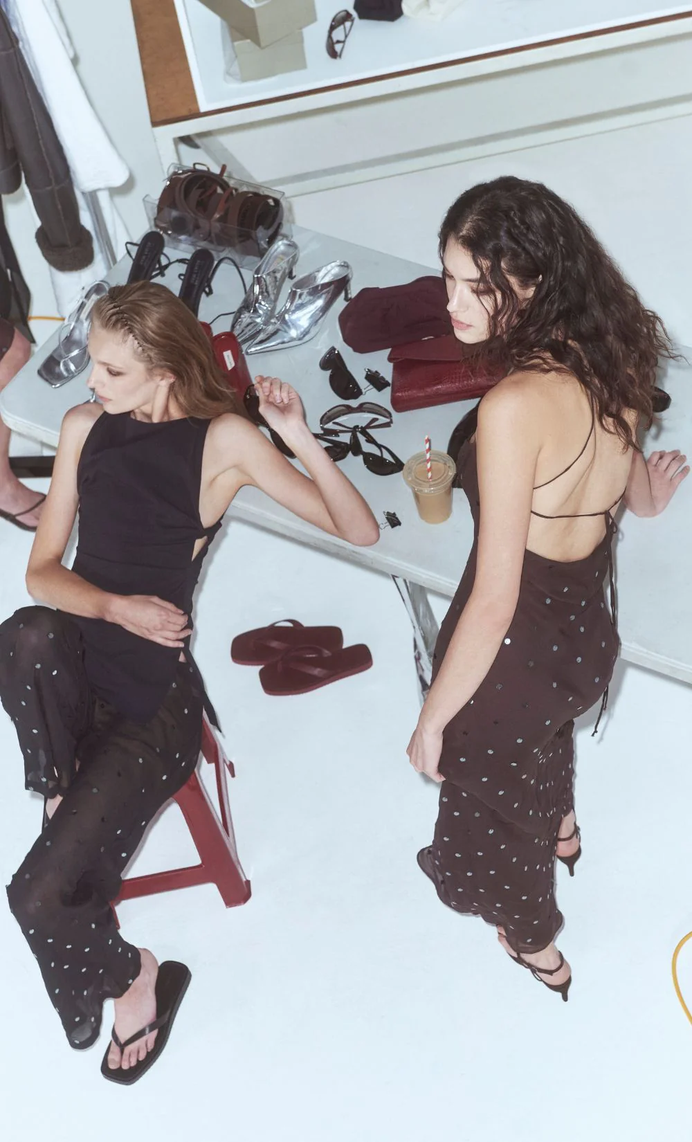 DOMENIC BOATNECK TOP - BLACK - Image 5