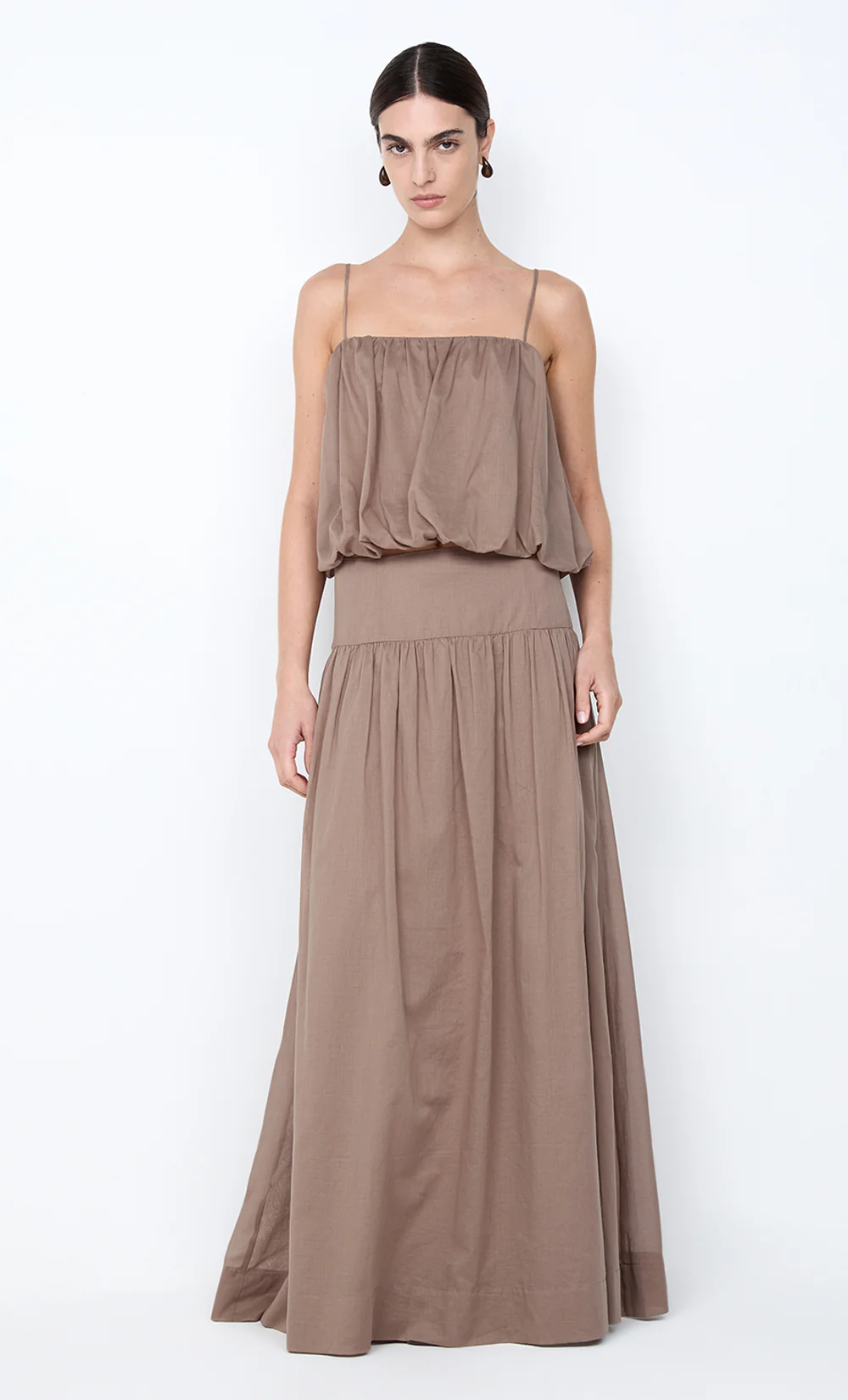 MARLOWE BUBBLE CAMI - TAUPE - Image 4