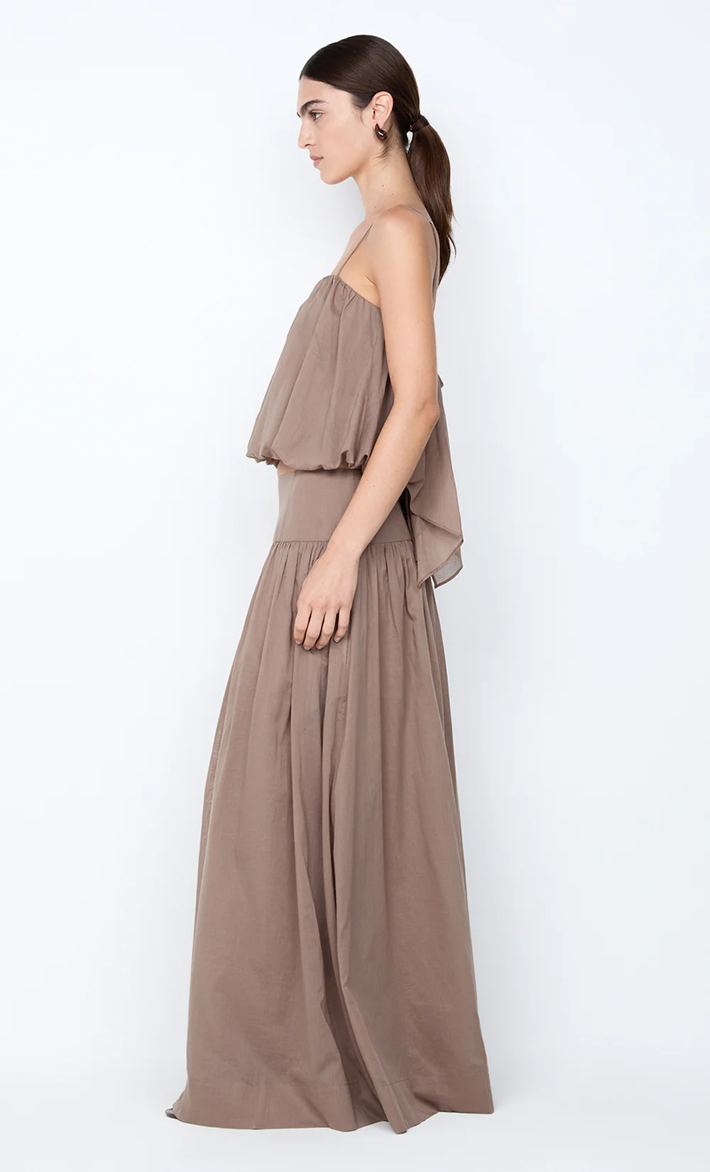 MARLOWE BUBBLE CAMI - TAUPE - Image 6