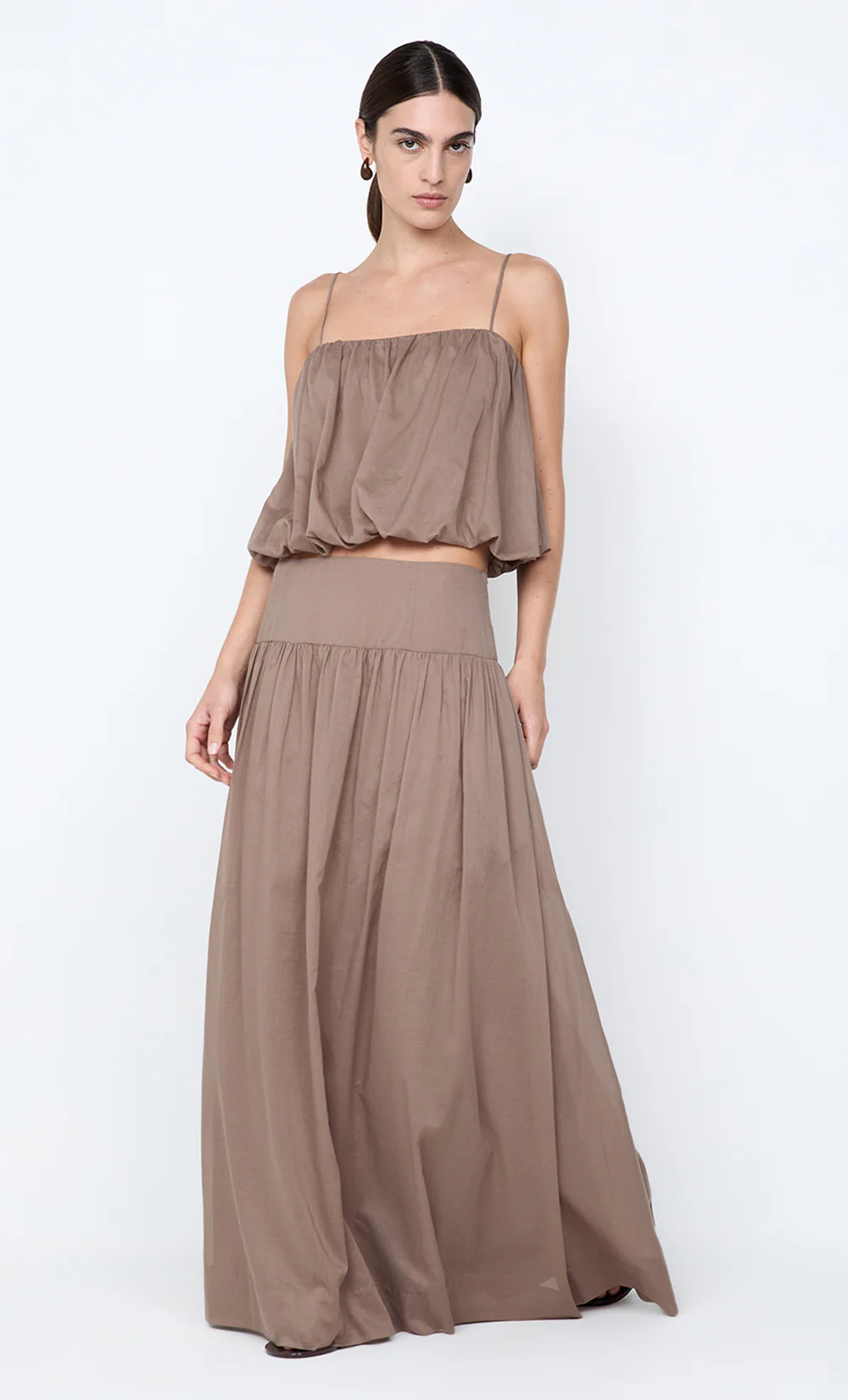 MARLOWE BUBBLE CAMI - TAUPE - Image 7