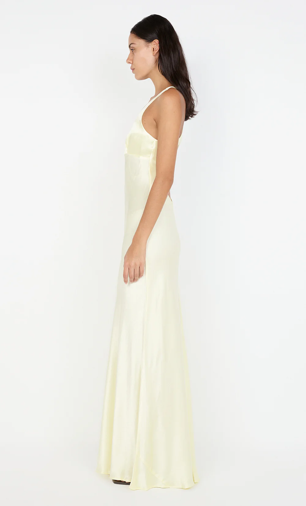 MAXINA CROSSOVER DRESS - ICE YELLOW - Image 6