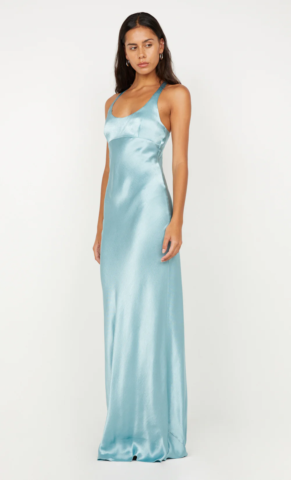MAXINA CROSSOVER DRESS - SEA SPRAY - Image 4