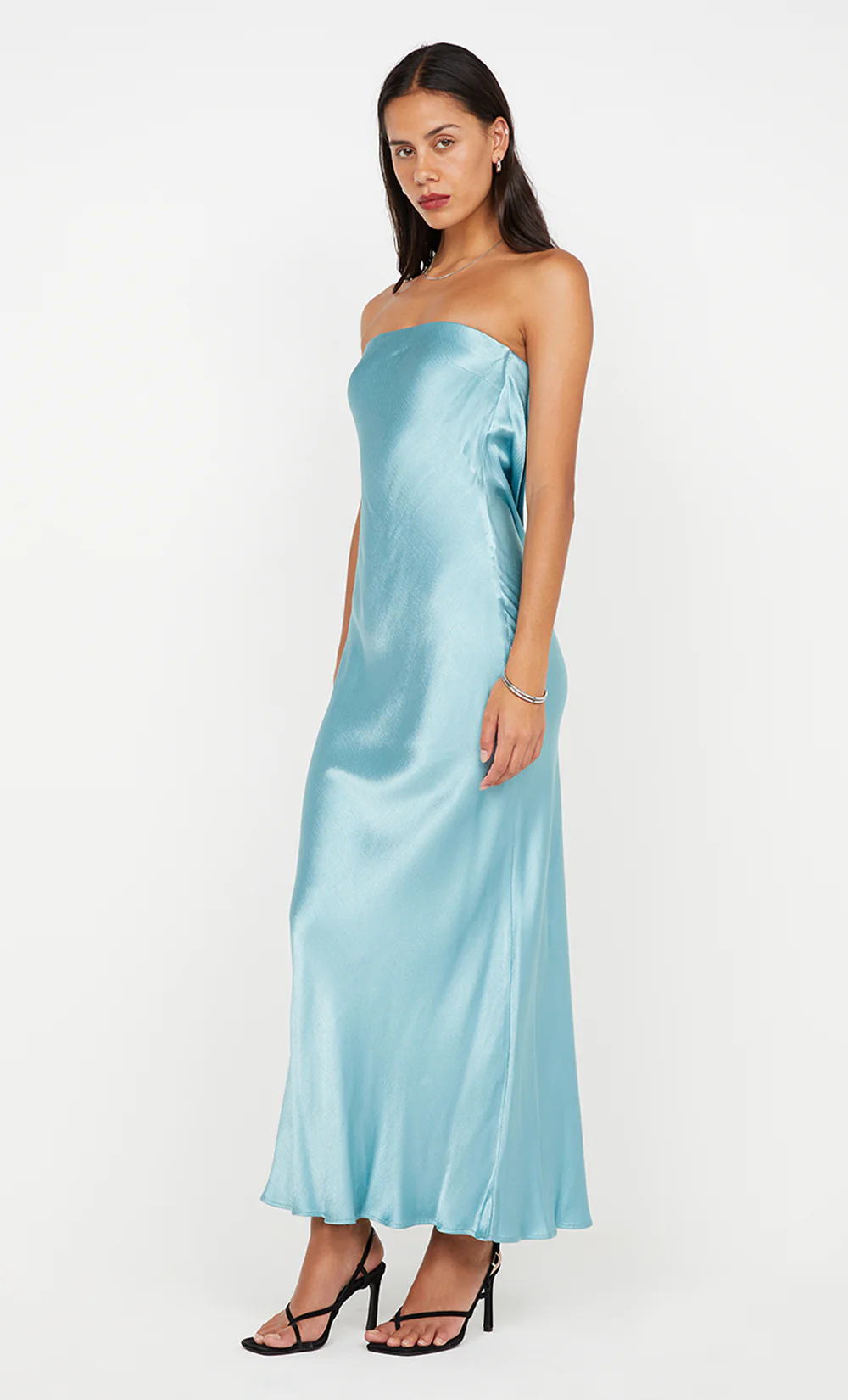 MOON DANCE STRAPLESS DRESS - SEA SPRAY - Image 6