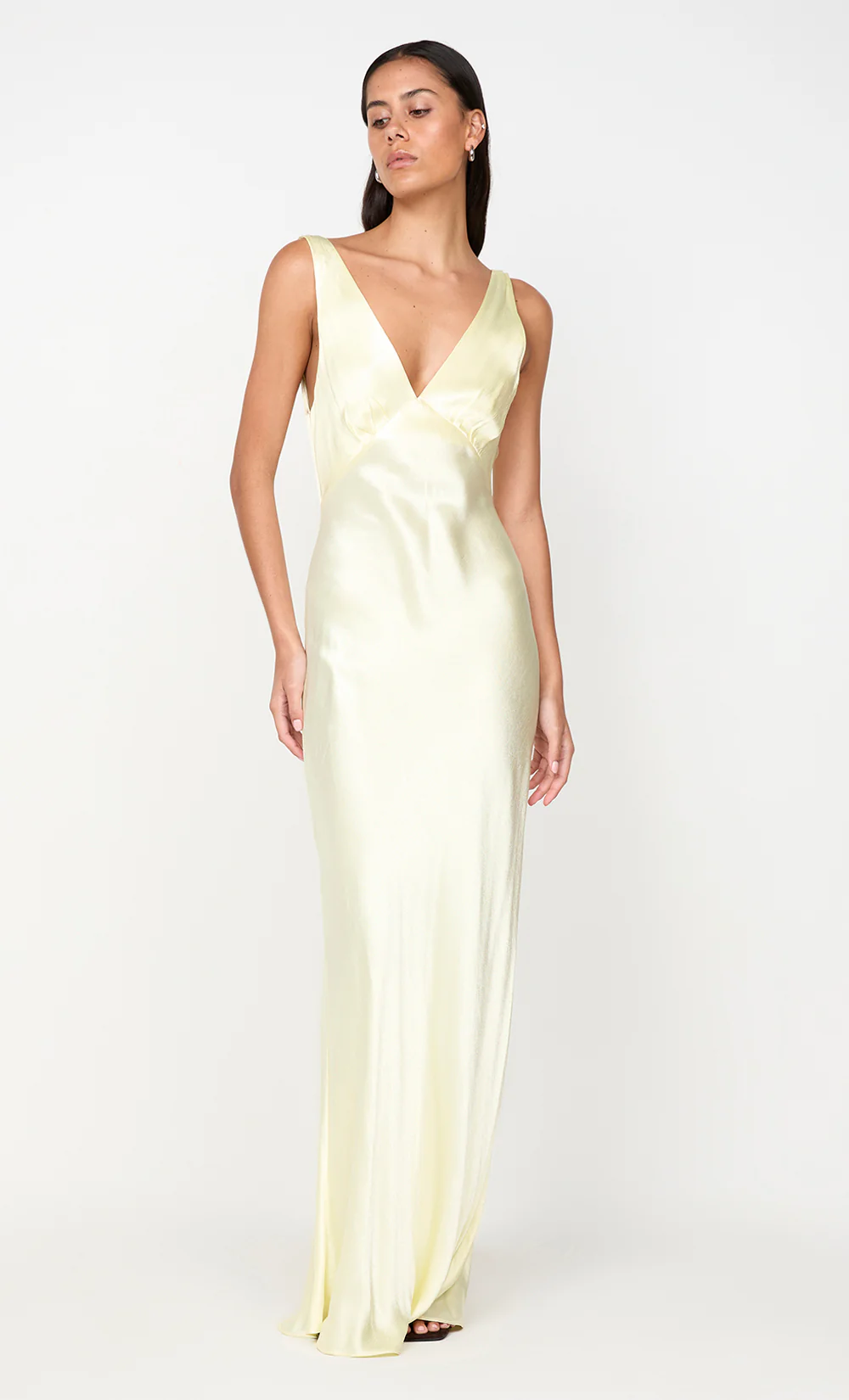 MOON DANCE VERONA DRESS - ICE YELLOW - Image 3