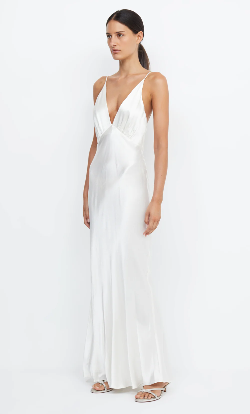 MOON DANCE V MAXI DRESS - IVORY - Image 3