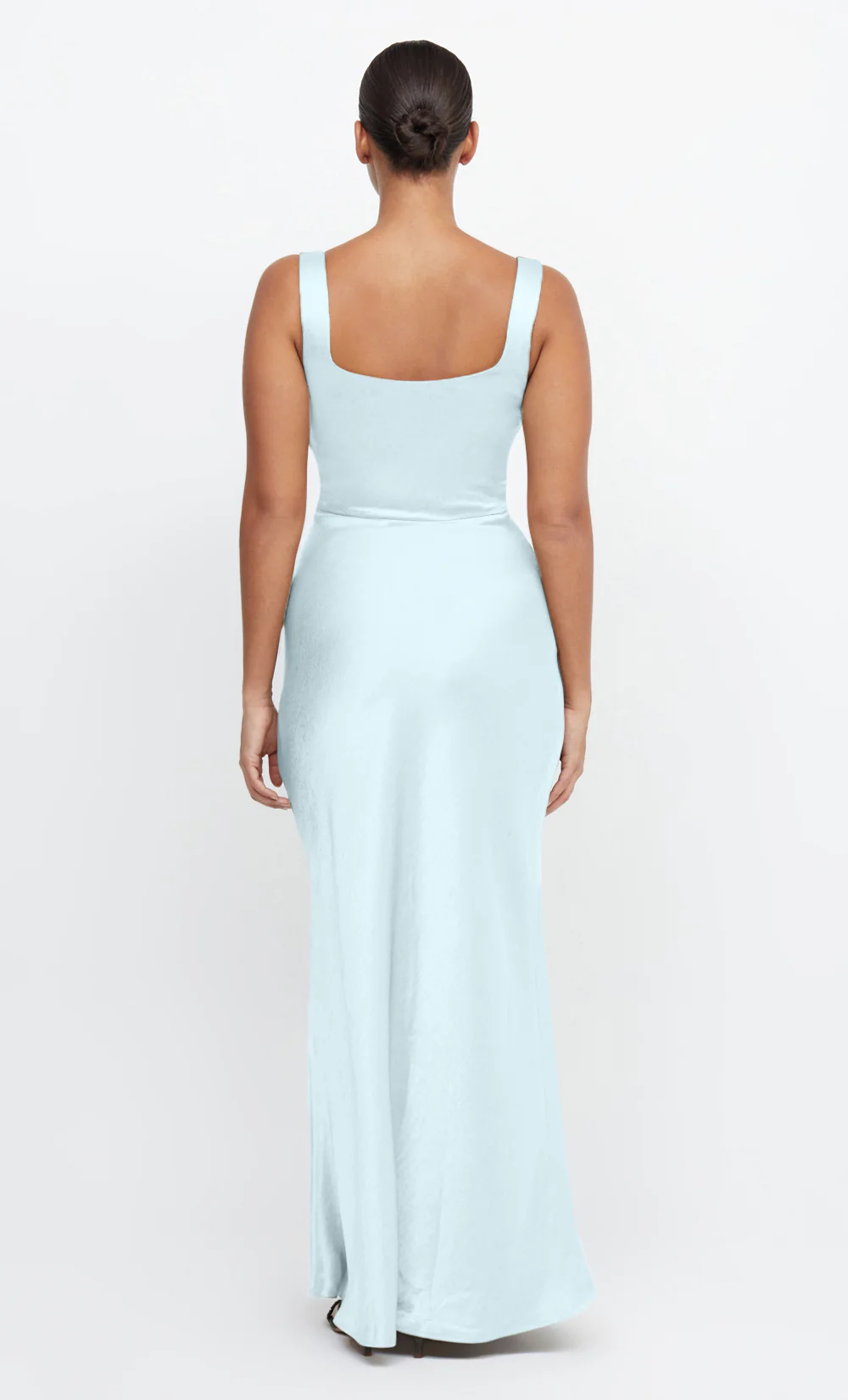 THE DREAMER SQUARE NECK DRESS - ARCTIC BLUE - Image 7